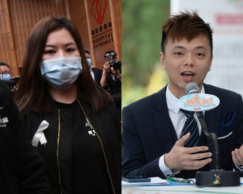 余慧明、劉凱文。資料圖片