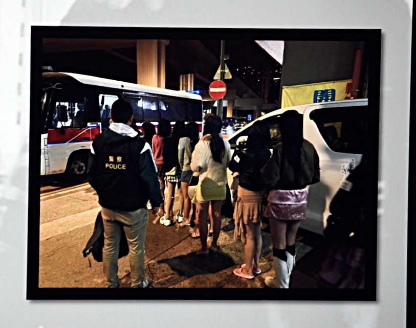 行动中拘捕多人。杨伟亨摄 行动中拘捕多人。杨伟亨摄