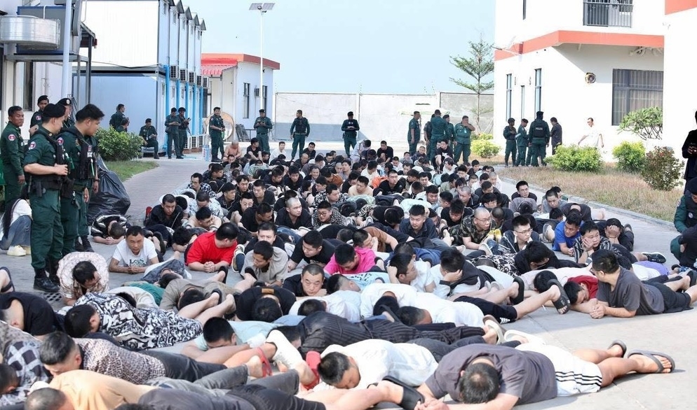 柬埔寨今日大規模清剿電詐行動。 柬中時報