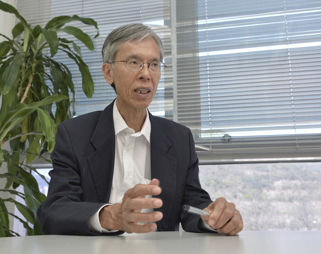陳漢輝指居民見有黑點不敢飲用是人之常情。資料圖片 陳漢輝指居民見有黑點不敢飲用是人之常情。資料圖片