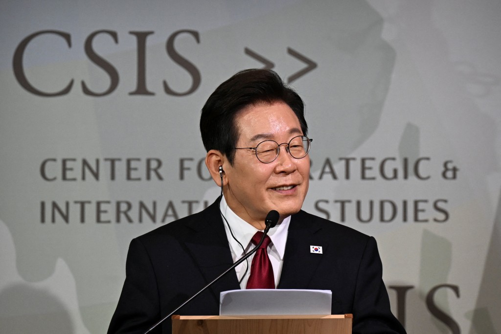 李在明呼籲努力緩和朝鮮半島緊張局勢。路透社