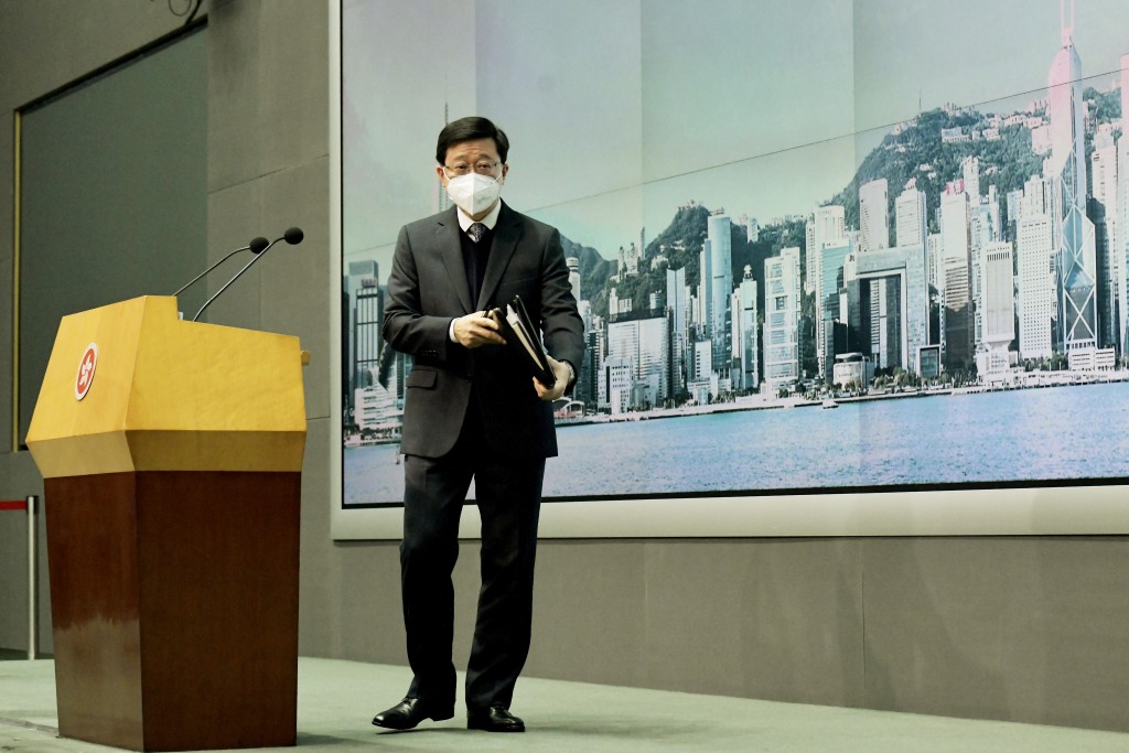 訪中東行程期間，李家超將與代表團推廣香港。資料圖片