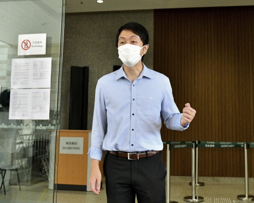 許智峯早前宣布流亡。資料圖片