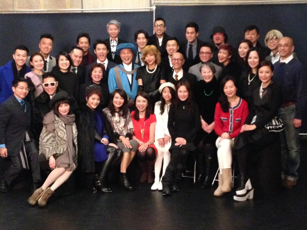 陈奕迅家人与好友，当时亦有出席颁授典礼。