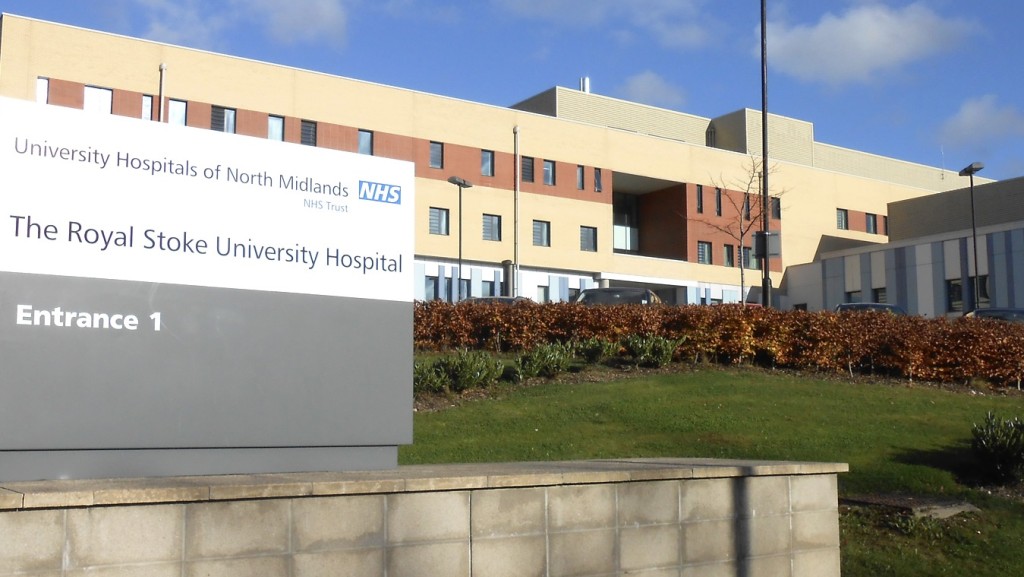 其中一間涉事醫院。 uhnm.nhs.uk