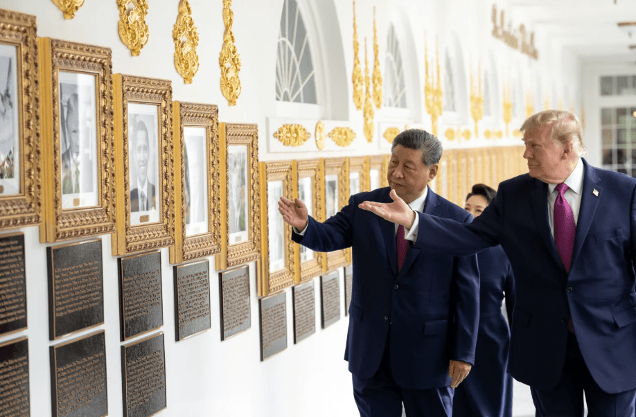 白宫公布“习特会”系列官方照。 White House Gallery