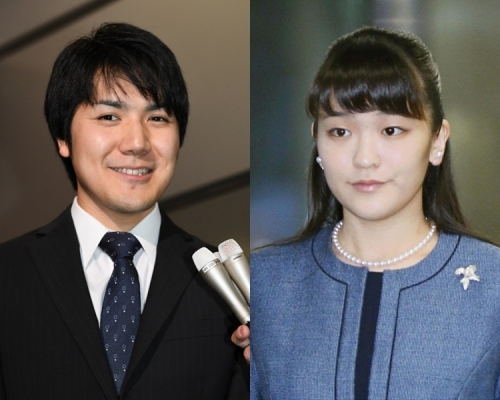 因應九州豪雨成災,真子公主延期發表婚訊。網上圖片