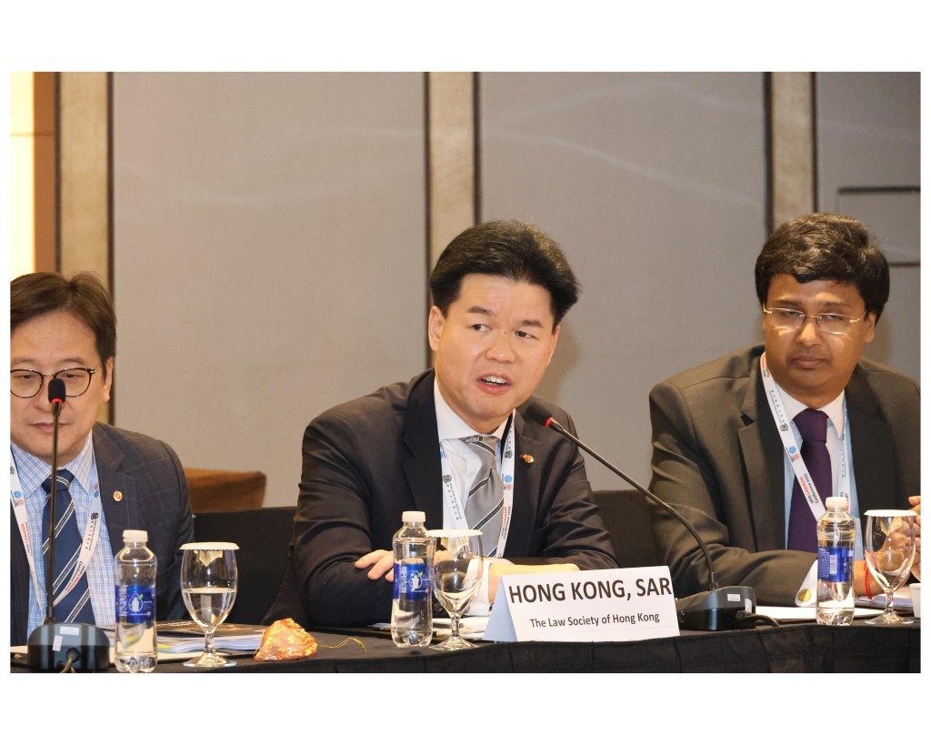 湯文龍今早以香港代表身份 出席 LAWASIA 年度理事會會議。律師會fb 湯文龍今早以香港代表身份 出席 LAWASIA 年度理事會會議。律師會fb