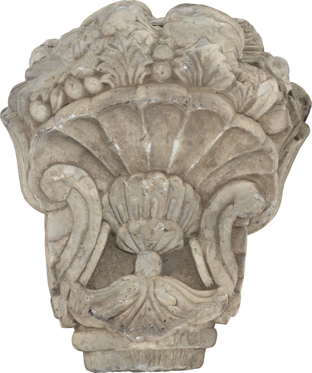 约清乾隆二十一年至二十四年（1756–1759年）：大理石西洋花构件