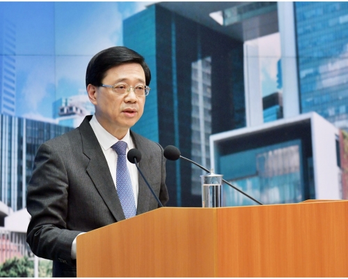 李家超強調特區政府絕對不會讓歪理滋長，必然會撥亂反正。李家超網誌圖片