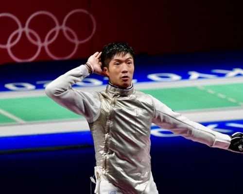 港隊劍擊代表張家朗創造香港史上奧運「第二金」。