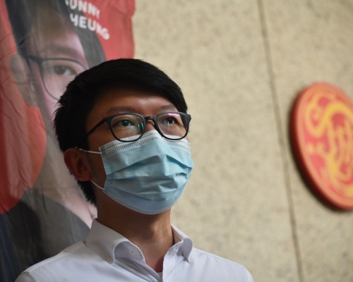 張崑陽強調外國對港政策為別國內政，自己沒有能力及意圖去控制外國對港態度。 資料圖片