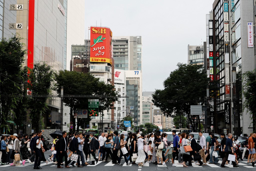 東京的國際觀光客大幅增加。路透社