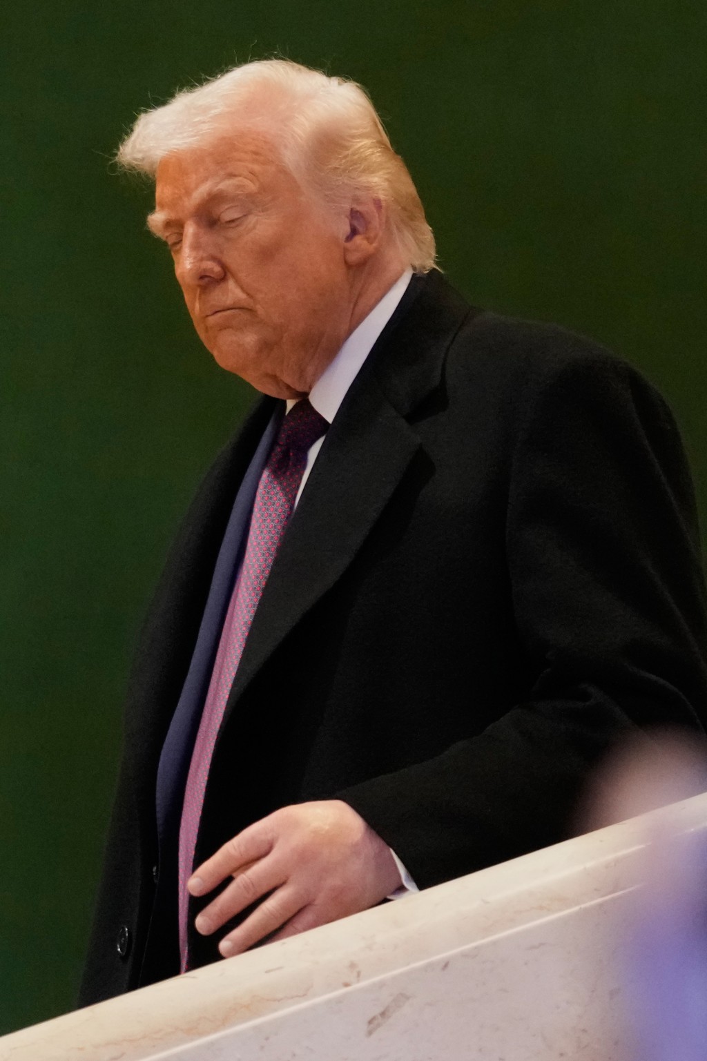 特朗普健康問題再度引發關注。美聯社 特朗普健康問題再度引發關注。美聯社