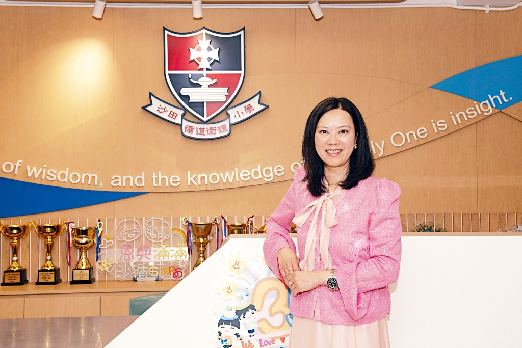 沙田循道衛理小學校長朱敏娟 沙田循道衛理小學校長朱敏娟