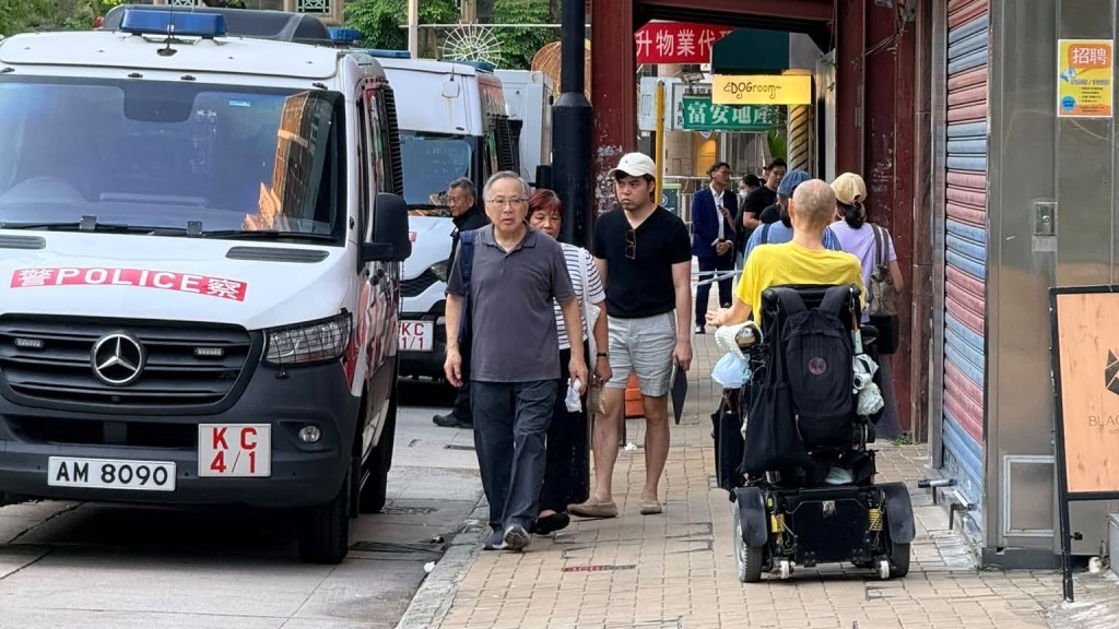 何文田太平道議員辦事處收可疑信 爆炸品處理課到場調查。FB：何文田街坊