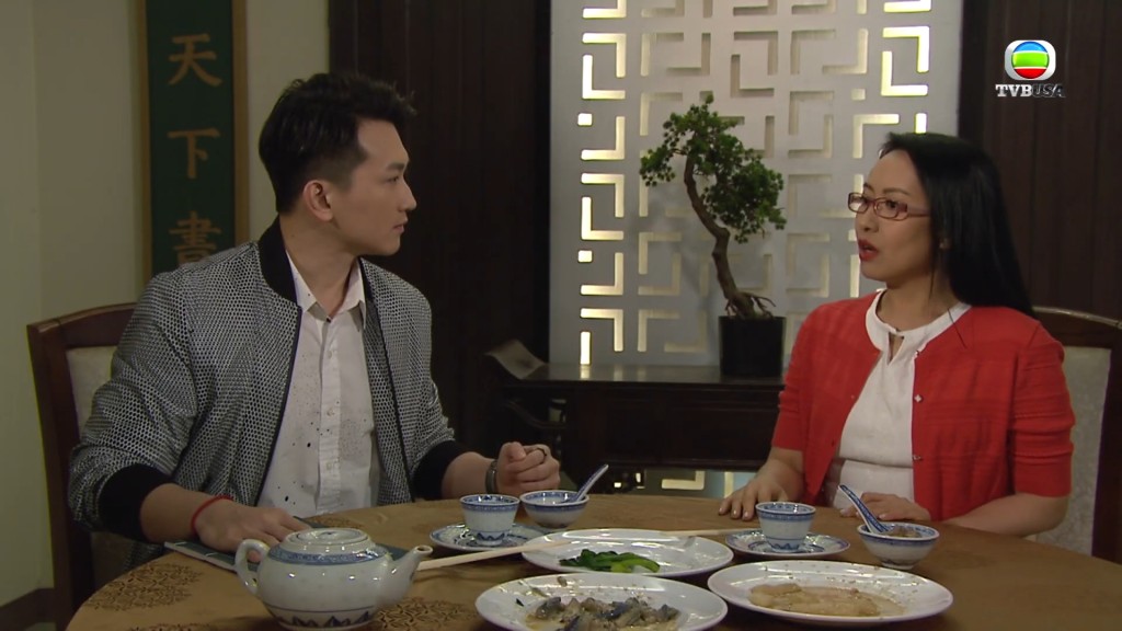 「鐵面陳」與Rebecca在《愛回家》的一段相當入屋。 「鐵面陳」與Rebecca在《愛回家》的一段相當入屋。