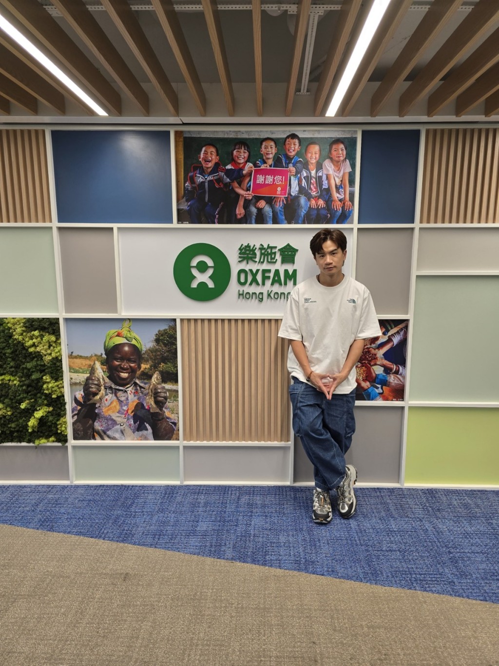 「C AllStar」成員梁釗峰今年6月底以樂施會大使身份，隨團出發到尼泊爾偏遠山區探訪一個星期，深入了解當地人民面對的生活困境。（照片︰潘蔚能/樂施會）
