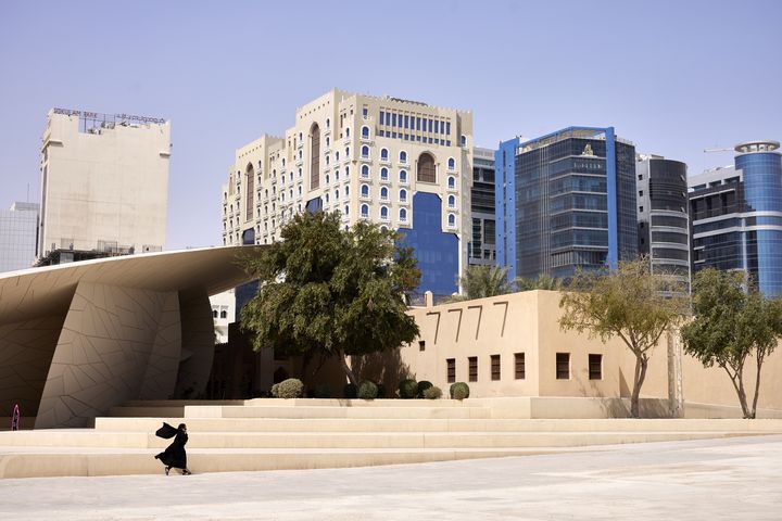 卡塔爾國家博物館，猶如多哈的城市藝術綠洲。