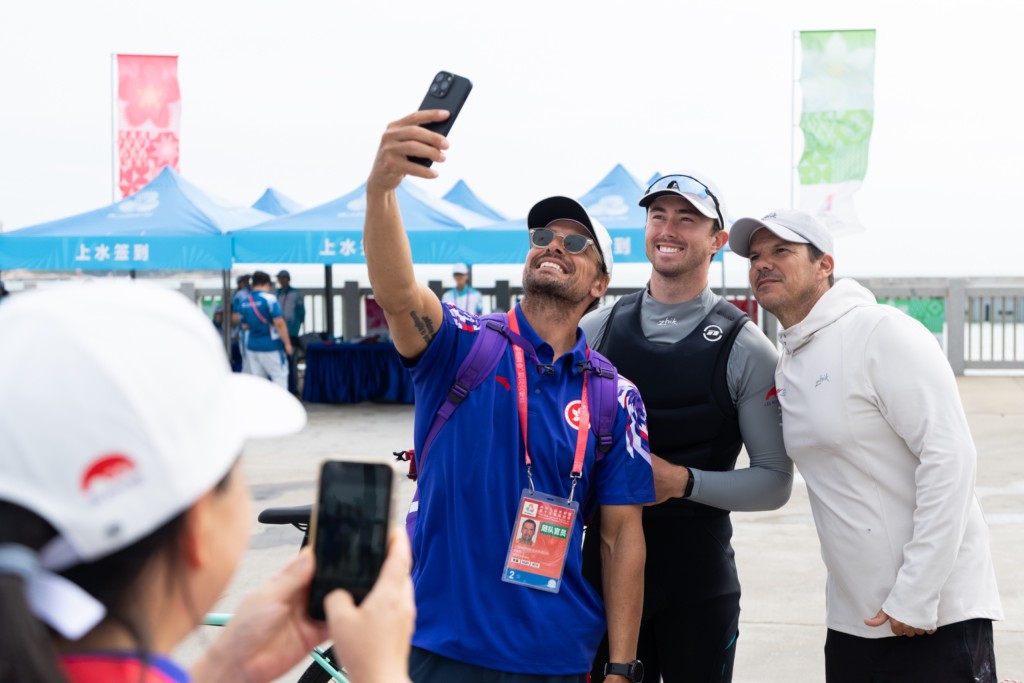 贝俊龙的金牌,是港队于全运会历来第12面金牌。中国香港帆船运动总会图片 贝俊龙的金牌,是港队于全运会历来第12面金牌。中国香港帆船运动总会图片