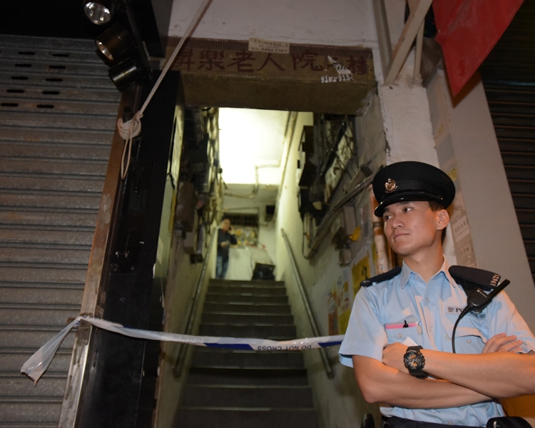 警員當日封鎖現場。