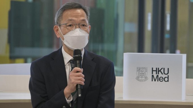 港大醫學院院長劉澤星。資料圖片