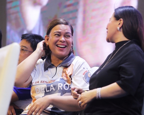 薩拉宣布不參與明年的菲律賓大選。路透社圖片