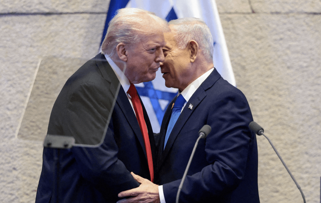 据外媒《Axios》报道，美国总统特朗普于2月23日（上周一）在白宫战情室，与以色列总理内塔尼亚胡进行了电话密谈。