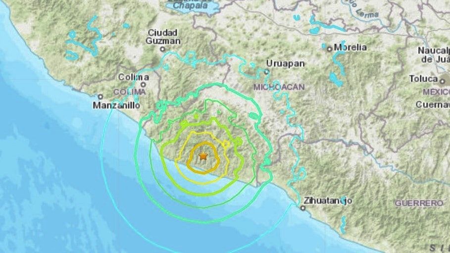 墨西哥發生6.8級餘震釀2死。