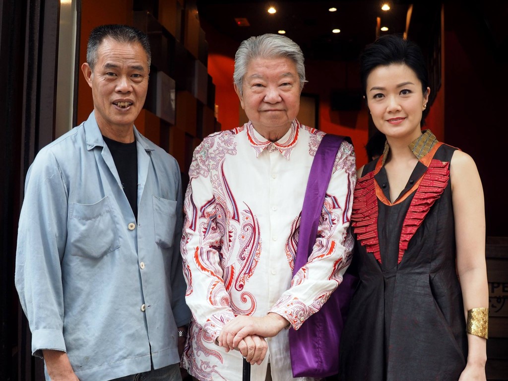 明哥表示,對蔡瀾對的支持一直銘記於心。北河同行facebook圖片 明哥表示,對蔡瀾對的支持一直銘記於心。北河同行facebook圖片