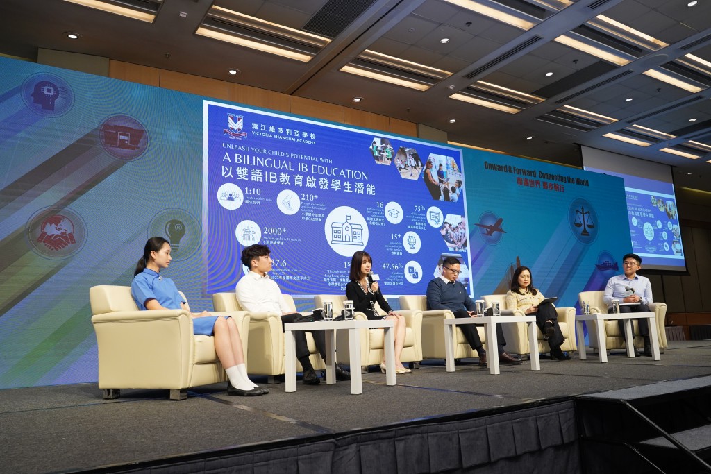 论坛讲者分享对未来香港法治教育发展的期望。叶伟豪摄