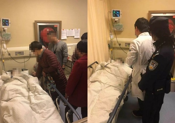男子逐漸恢復了意識,隨後,送至浙二醫院濱江院區繼續救治。(網圖)
