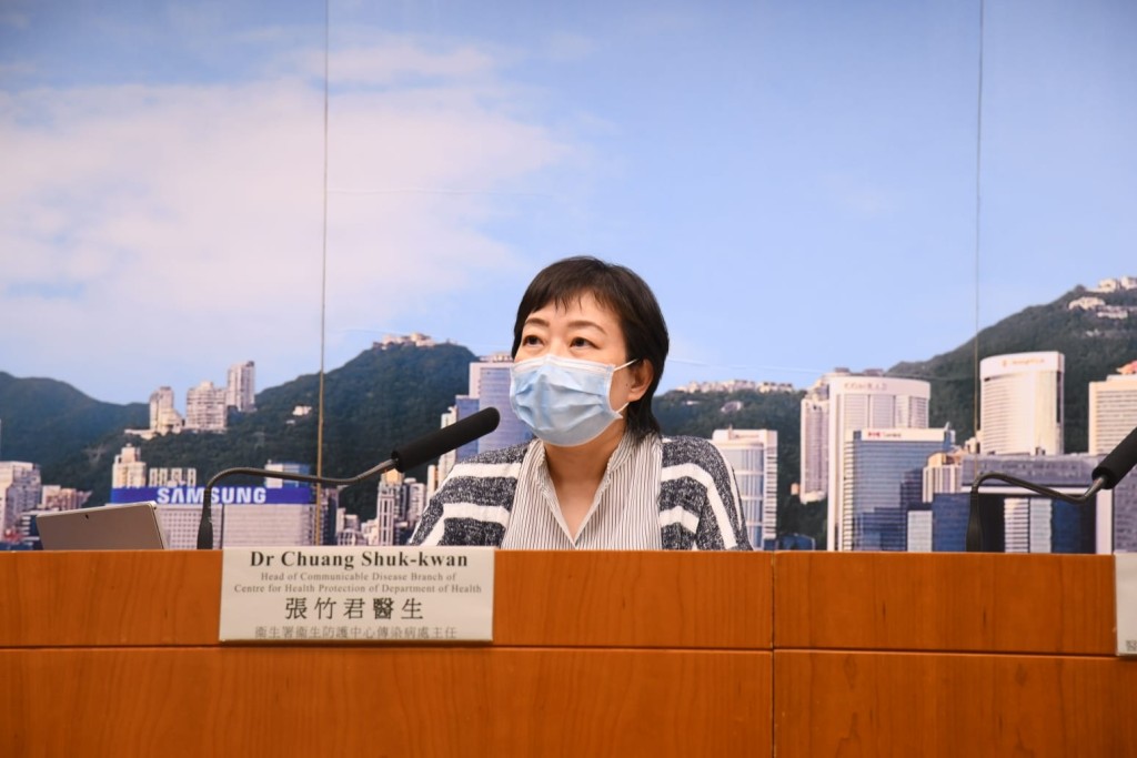 張竹君指,碼頭數千名員工需檢測。