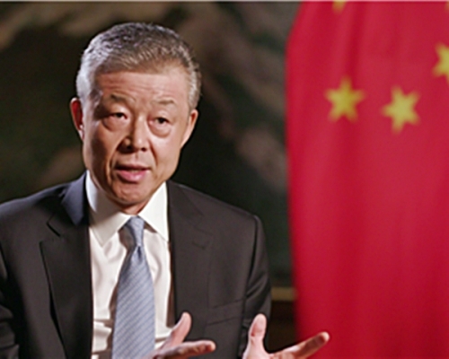 中國駐英國大使劉曉明。網圖