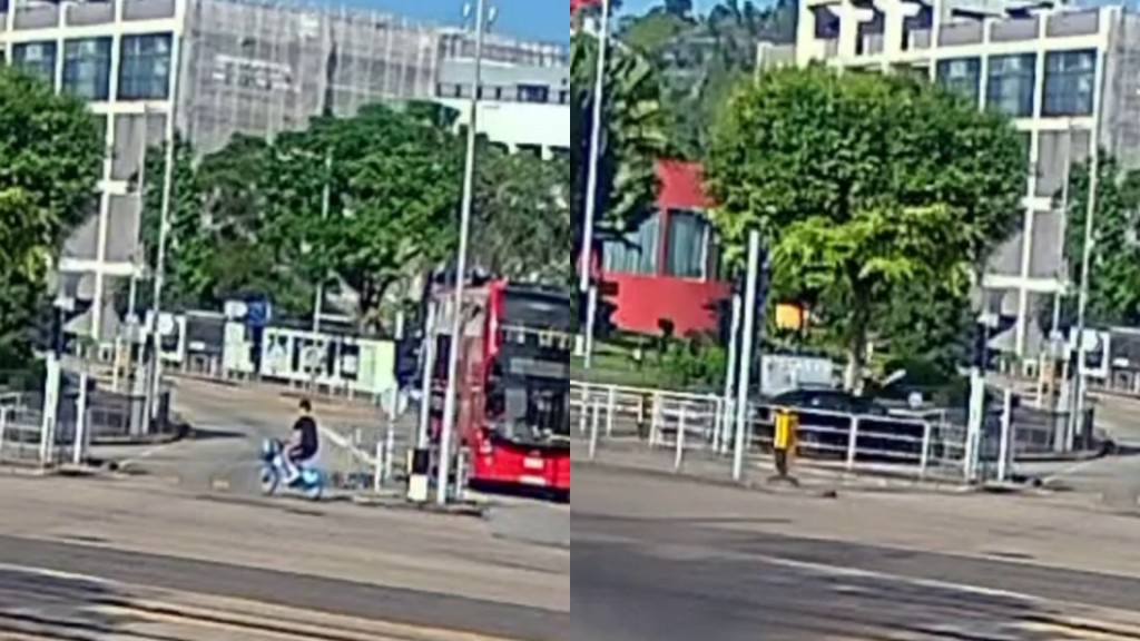車Cam直擊｜天水圍少年踩單車過路 遭私家車撞飛 頭腳傷送院