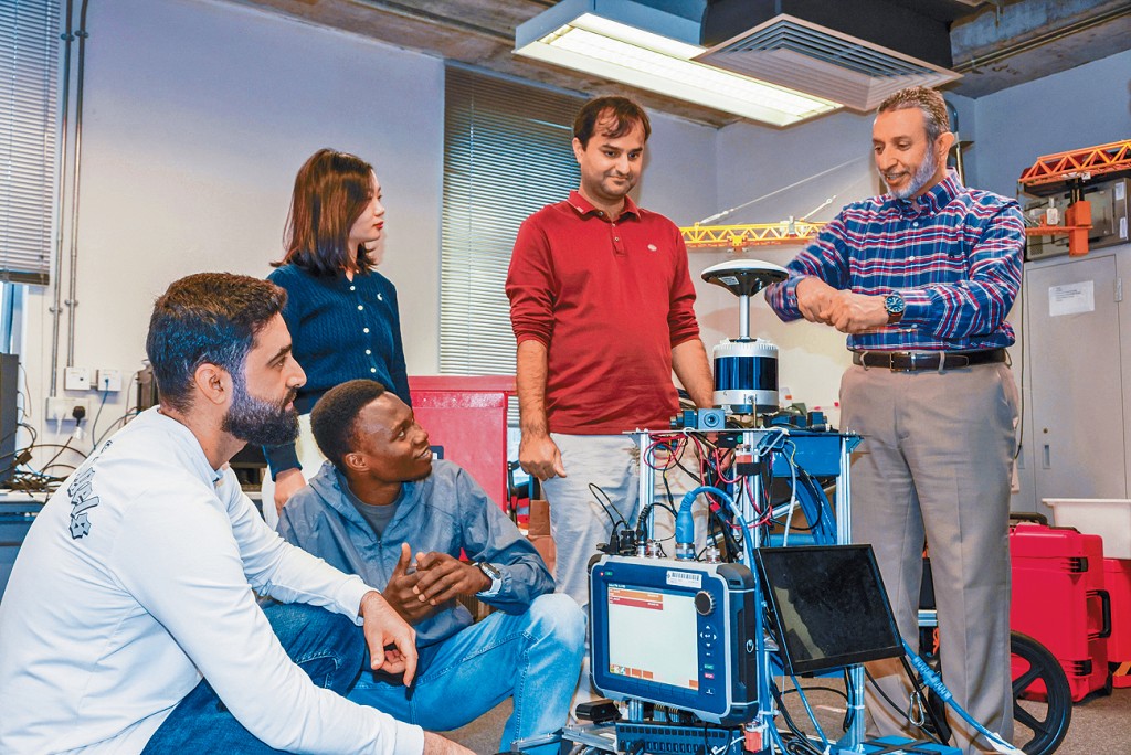 由理大團隊開發的「智慧橋樑檢測系統」，有助提升檢測的準確度及效率，已於本地11座橋樑完成檢測。