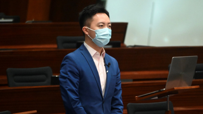 新民黨立法會議員李梓敬。資料圖片