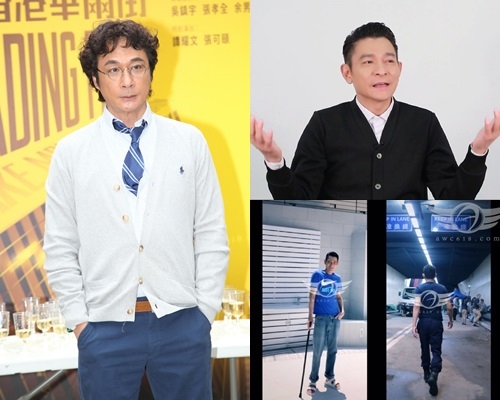 鎮宇話碰到華仔返公司都執得好整齊，完全不似在病床出來的人。