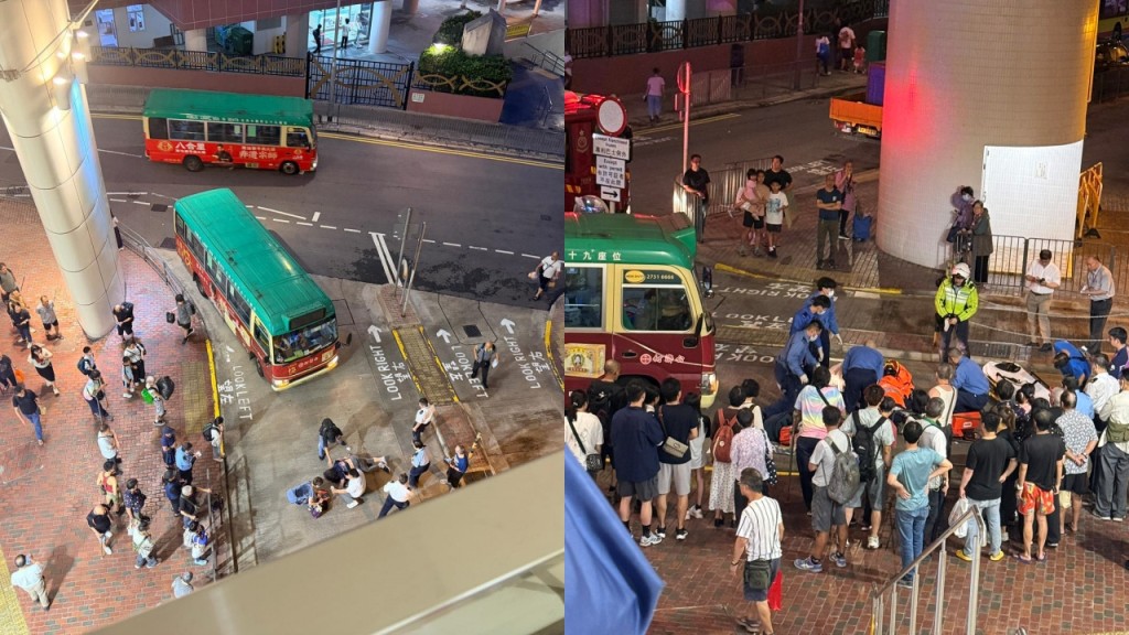 石排湾邨妇人挨绿Van撞倒 浴血昏迷送院抢救