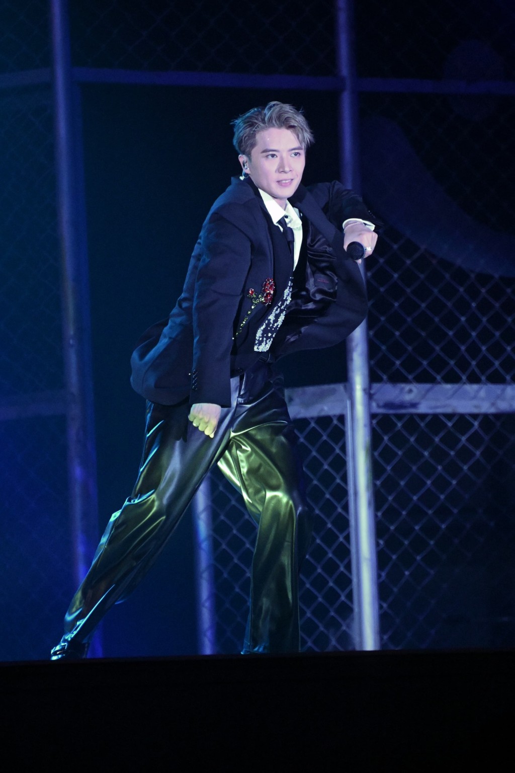 歌迷大叫Frankie好靚仔。 歌迷大叫Frankie好靚仔。