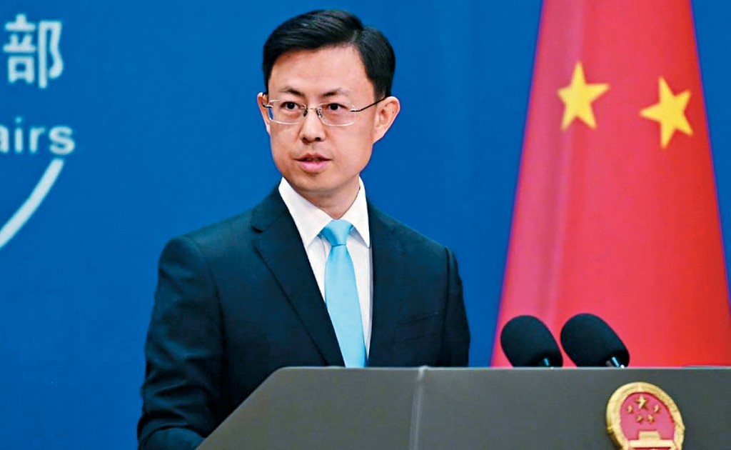 外交部批評,美方對北京和香港特區政府依法維護香港國家安全濫施制裁,再次曝露虛偽雙標醜惡嘴臉。
