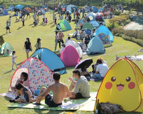 本港疫情緩和。資料圖片