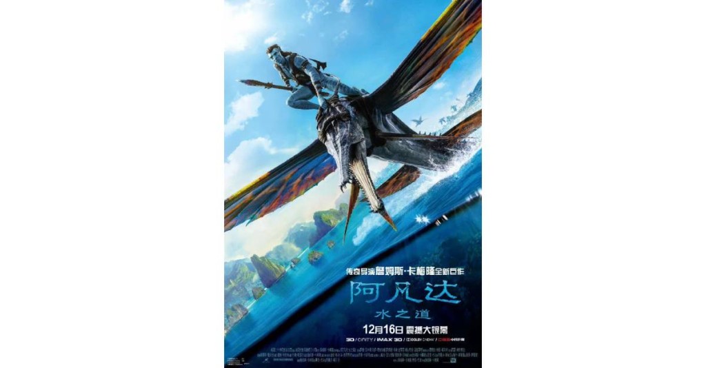 《阿凡達:水之道》在內地於上月16日上映以來,票房報捷。