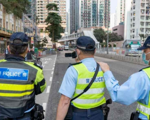 下周二起將軍澳警區警員會以手提攝錄機進行錄影搜證。圖:警方提供