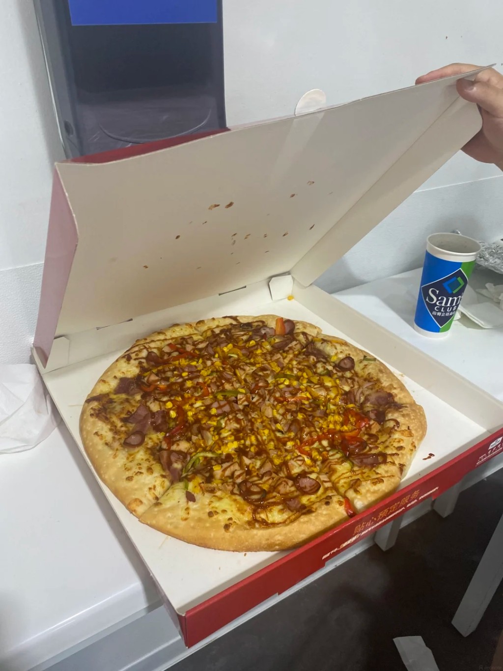 山姆冷藏Pizza是頗受消費者歡迎的食物之一。 小紅書 山姆冷藏Pizza是頗受消費者歡迎的食物之一。 小紅書