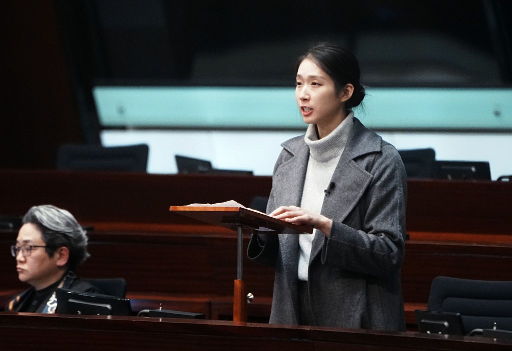 旅遊界新丁江旻憓，只曾在4月一次會議提出書面質詢，關注航空公司燃油附加費的監察機制；口頭質詢次數為零。資料圖片