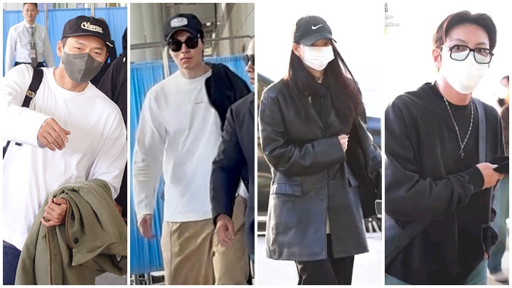 日韓巨星襲港出席Disney+節目巡禮  玄彬機場親民簽名握手兼收禮  李棟旭申敏兒池昌旭現身為劇集宣傳