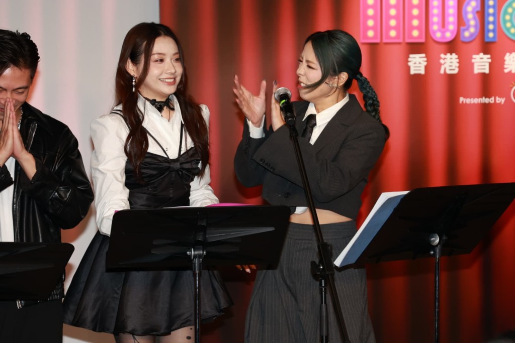 Sinnie直認Lolly Talk財政是「剛剛好」。 Sinnie直認Lolly Talk財政是「剛剛好」。