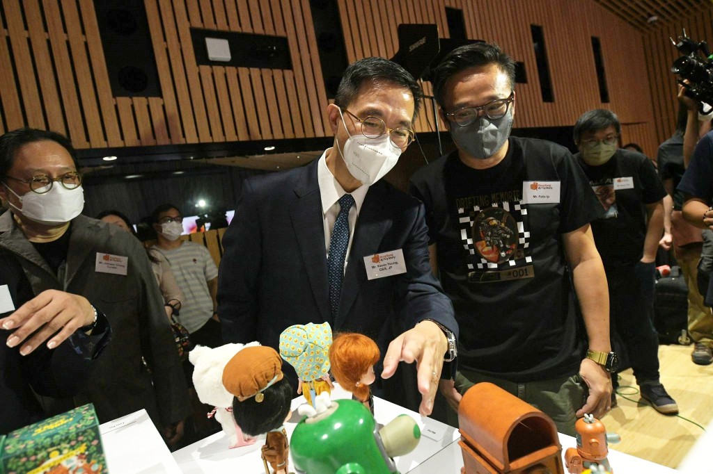 楊潤雄冀創意產業成香港經濟新動力。