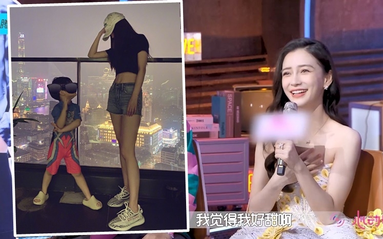 Baby說當小海綿小時候滿眼都是她時，她覺得好甜蜜。
